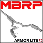 Mbrp S7274AL Armor Lite 3" Cat-back Exhaust Fits 2015-23 Ford Mustang Coupe 2.3L. Fixed Price $709.99.