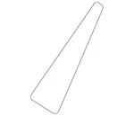 Genuine Mazda Stone Guard D01G-50-4P2. Fixed Price $24.01.