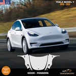 Paint Protection Film, Clear -tesla Model Y 2020-2024 Hood, Fenders, Mirror. Fixed Price $365.00.