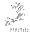 Genuine Mopar Front Skid Plate 68604804AA. Fixed Price $67.94.