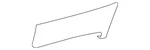 Genuine Toyota Stone Guard 76926-04020. Fixed Price $55.96.