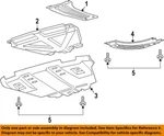 Ford Oem 19-23 Ranger Frame Components-front Shield KB3Z5B018A. Fixed Price $238.44.