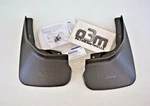 2011-2016 Ford Explorer Rear Black Molded Mud Flaps Splash Guards New Oem. Fixed Price $106.49.