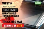 For Jeep Gladiator 2020-2025 Westin Clamp Bed & Cover Kit Topper. Fixed Price $154.99.