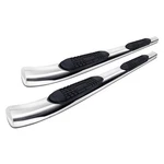 For Chevy Colorado 15-22 5" Cab Length Polished Oval Curved Step Bars. Fixed Price $469.99.