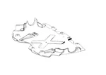 Genuine Mercedes W222 Front Engine Under Cover Splash Shield Oe 2225244100. Fixed Price $208.42.