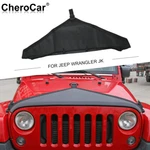 1X Black Front Hood Cover Bra T-style Protector Decor Kit For Jeep Wrangler Jk. Fixed Price $23.99.