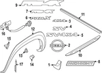 Genuine Nissan Stone Guard 78817-9BV0A. Fixed Price $18.08.