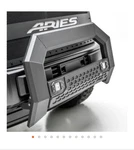 Aries 2165101 Advantedge Black Aluminum Bull Bar W/ Lights Ram 09-18 2500 3500. Fixed Price $275.00.