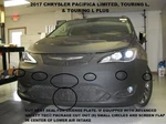 Lebra Front End Mask Cover Fits 17-20 Chrysler Pacifica Limited & Touring. Fixed Price $148.99.
