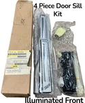 Genuine Mitsubishi MZ527539EX Front Illuminated Door Scuff Sill Plates Outlander. Fixed Price $299.99.