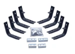 Go Rhino 6840355 Oe Xtreme Cab Length Side Steps - Mounting Brackets Only. Fixed Price $131.74.