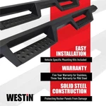 Westin Hdx Drop Nerf Step Bars Fits Chevrolet Silverado Gmc Sierra Crew CAB01-19. Fixed Price $654.99.
