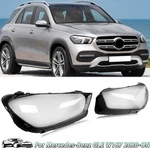 Pair Front Headlight Lamp Lens Covers For Mercedes-benz Gle W167 2020-2022 Lh&rh. Fixed Price $77.49.