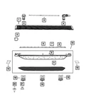 Genuine Mopar Anti-chip Film Right Rear 68565526AA. Fixed Price $39.27.
