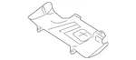 Genuine Nissan Powertrain Skid Plate 50810-9FM1A. Fixed Price $452.71.