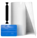 Vvivid Satin Paint Protection Bulk Vinyl 12" X 6FT, Clear, Transparent. Fixed Price $17.29.