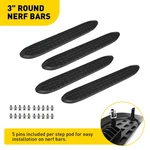 Replacement Pad For Step WSP001KIT 3" Round Nerf Bars Molding 4PCS Rh & Lh 5PIN. Fixed Price $59.84.