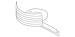 Genuine Audi Stone Guard 8R0-511-540-C. Fixed Price $53.17.