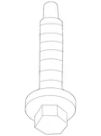 Genuine Bmw Lower Housing Front Bolt 61-25-8-833-846. Fixed Price $34.75.