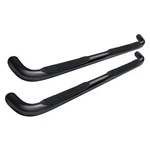 For Chevy Silverado 2500 Hd 20-23 Lund 3" Cab Length Black Round Bent Tube Steps. Fixed Price $179.15.