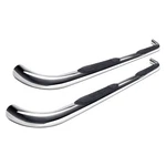 For Toyota Tacoma 01-04 Steelcraft 230927 3" Cab Length Polished Round Side Bars. Fixed Price $245.45.