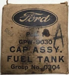 WW2 Jeep Ford Fuel Cap Small Mouth GPW-9030 N.o.s. Fixed Price $55.00.