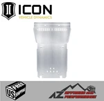 Icon Aluminum Front Lower Skid Plate Kit For '24+ Toyota Land Cruiser 250 Series. Fixed Price $544.95.