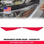 Precut Headlights Protection Clear Covers Bra Film Kit Fits 2025-2026 Acura Adx. Fixed Price $44.99.
