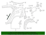 Toyota Oem 2019-2022 Prius Rear Left Stone Guard 5874647030 New In Package. Fixed Price $14.00.
