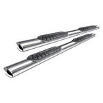 Ford Maverick 2022-2026 Steelcraft 4" Polished Oval Straight Side Bars. Fixed Price $346.80.