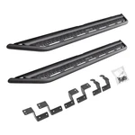 Go Rhino D64425T Dominator Xtreme Side Steps With Rocker Panel Bracket Kit. Fixed Price $609.99.
