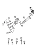 Genuine Mopar Skid Plate 68445551AB. Fixed Price $624.45.