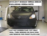 Lebra Front End Mask Cover Fits 2015-2019 Nissan Versa Sedan Exc.note. Fixed Price $148.99.