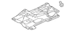 Genuine Mazda Floor Pan Splash Shield GHK1-56-1ZXD. Fixed Price $62.63.