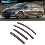 Fits 17-20 Hyundai Elantra In-channel Window Visors Sun Deflectors 4PCS Set. Fixed Price $38.99.