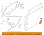Kia Oem 16-18 Sorento Exterior-rear-stone Guard Right 87549C5000. Fixed Price $20.19.