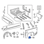 For Toyota Tundra 2022-2026 756310C080 Rear Right Stone Guard. Fixed Price $23.17.