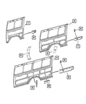 Genuine Mopar Bracket 5127239AA. Fixed Price $15.21.