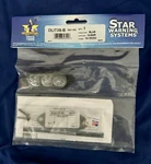 Star Warning Systems DLIT3S-B Led Blue Light. Clear Lens.. Fixed Price $55.00.