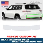 Precut Clear Rear Bumper Deck Paint Protection Film For 2021-2025 Grand Cherokee. Fixed Price $29.99.