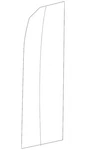 Genuine Lexus 2019-2024 Stone Guard 67858-06080. Fixed Price $12.81.