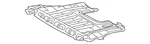 Genuine Lexus Radio Cover 51441-24040. Fixed Price $238.33.