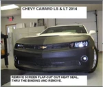 Lebra Front Mask Cover Fits 2014 2015 Chevy Chevrolet Camaro Lt & Ls Only. Fixed Price $148.99.