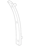 Genuine Audi Stone Guard 8W6-853-824-B-9B9. Fixed Price $45.32.