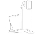 Genuine Ford Radiator Support Baffle KT1Z-8311-A. Fixed Price $88.10.