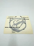 14-17 Dodge Viper Front Fascia Decal Factory Mopar New Oem. Fixed Price $56.46.