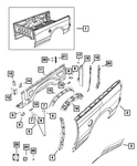 2019-2026 Ram 2500 & 3500 Anti-chip Film Left 68412285AA Gemuine. Fixed Price $25.00.