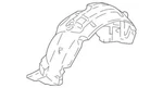 Genuine Ford Fender Liner GN1Z-16102-P. Fixed Price $116.99.