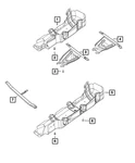 Genuine Mopar Transmission Skid Plate 68083042AA. Fixed Price $174.33.